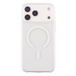 Чехол (накладка) Apple iPhone 17 Pro Max / iPhone 18 Pro Max, Spigen Ultra Hybrid, MagSafe, Прозрачный