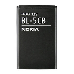Акумулятор Nokia 3105 CDMA / 6263 / 6260 fold / 6620 / 3208 classic / C2-07 / Asha 203 / 220 Dual Sim / Asha 202 / X2-05 / 2600 Classic / 2700 Classic / 2730 Classic / 3120 Classic / 3610 Fold / 6820 / 3109 classic / 3110 classic / C2-02, BL-5CB, Original