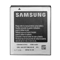 Акумулятор Samsung C6712 Star 2 DuoS / S5250 Wave 525 / S5280 Galaxy Star / S5330 Wave 533 / S5570 Galaxy Mini / S5750 Wave 575 / S5780 Wave 578 / S7230 Wave 723 / i5510 Galaxy 551, Original