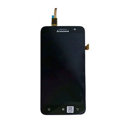Дисплей (екран) Lenovo A806 / A808, High quality, З сенсорним склом, Без рамки, Чорний