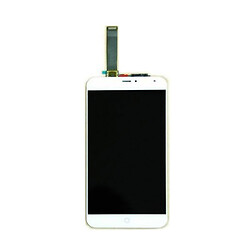 Дисплей (экран) Meizu MX4, С сенсорным стеклом, Белый