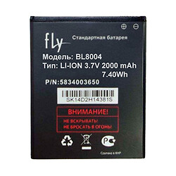 Акумулятор Fly IQ4503 Era Life 6, BL8004, Original