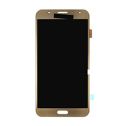 Дисплей (екран) Samsung J700F Galaxy J7 / J700H Galaxy J7, З сенсорним склом, Без рамки, TFT, Золотий