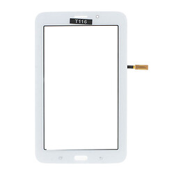 Тачскрін (сенсор) Samsung T116 Galaxy Tab 3 Lite, Білий
