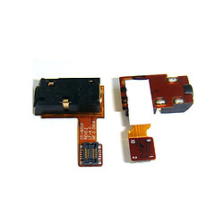 Шлейф Samsung I8000 Omnia 2, С разъемом на наушники