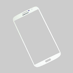 Скло Samsung I9200 Galaxy Mega 6.3 / i9205 Galaxy Mega 6.3, Білий