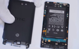 Разборка HTC Windows Phone 8S и замена дисплейного модуля (экрана) - 4 | Vseplus
