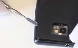 Розбирання Samsung i9105 та заміна екрану з тачскрином - 2 | Vseplus