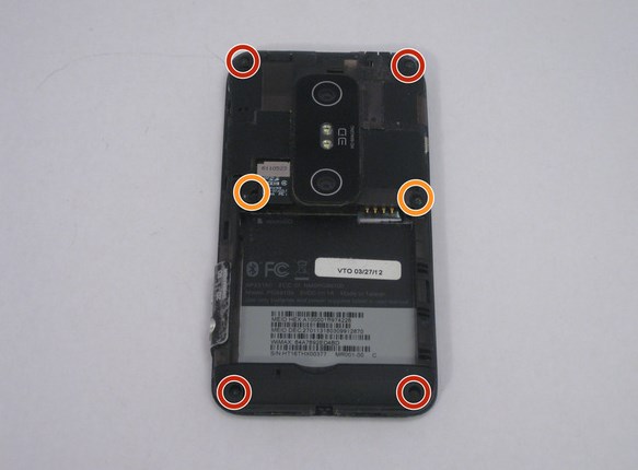 Замена экрана в HTC X515m EVO 3D G17 - 11 | Vseplus