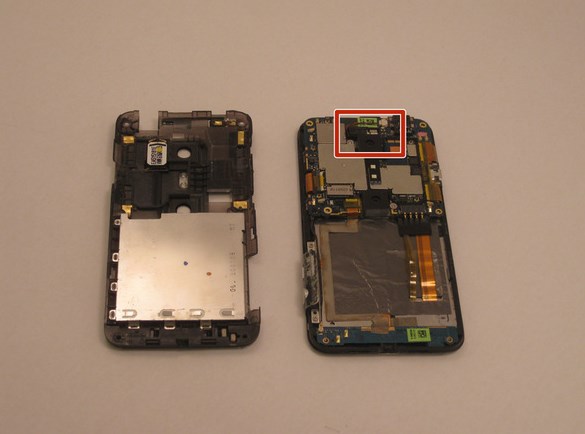 Заміна вібромеханізму HTC X515 EVO 3D G17 - 21 | Vseplus