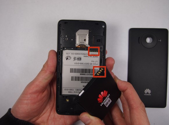 Замена батареи в Huawei U8833 Ascend Y300 - 5 | Vseplus