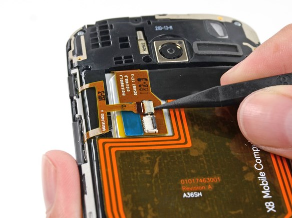 Замена дисплея в Motorola XT1052 Moto X - 59 | Vseplus