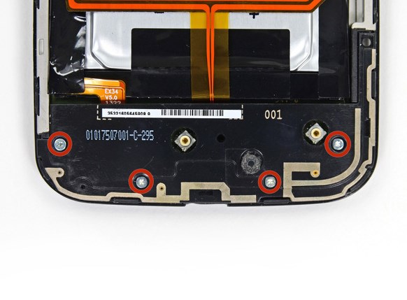 Разборка Антенны в Motorola XT1052 Moto X - 52 | Vseplus