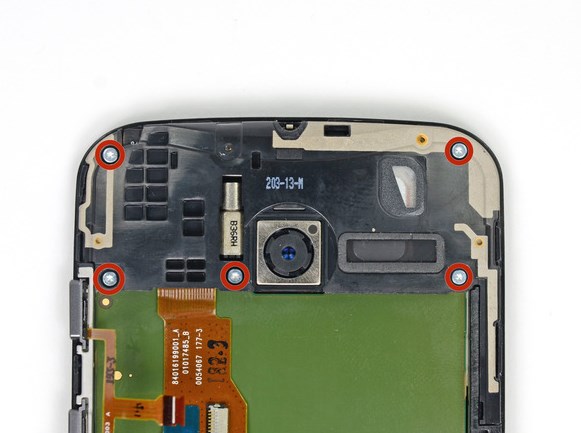 Замена основной камеры в Motorola XT1052 Moto X - 70 | Vseplus