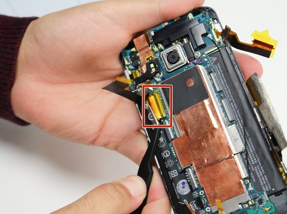 Заміна роз'єму для навушників/плати Micro USB у HTC One M9 - 26 | Vseplus