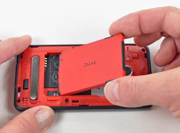 Замена MicroSD карты в HTC A9292 EVO 4G - 6 | Vseplus