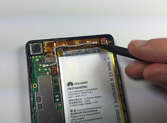 Шлейф конектора заряджання в Huawei Ascend P6 - 39 | Vseplus