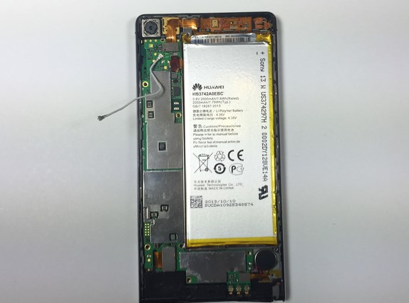 Шлейф конектора заряджання в Huawei Ascend P6 - 41 | Vseplus