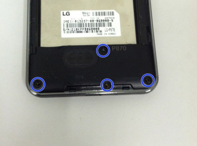 Динамик внутреннего наушника в LG P870 Motion 4G - 6 | Vseplus