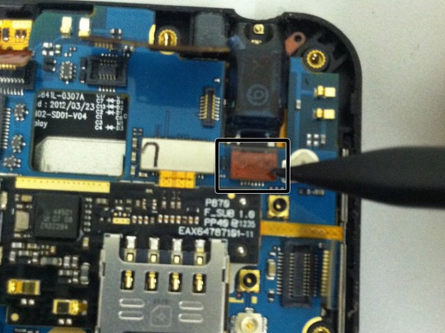 Гніздо для підключення навушників у LG P870 Motion 4G - 19 | Vseplus