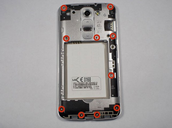 Замена фронтальной камеры в LG D618 Optimus G2 mini LTE - 4 | Vseplus