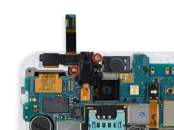 Замена фронтальной камеры в Samsung N7000 Galaxy Note - 30 | Vseplus