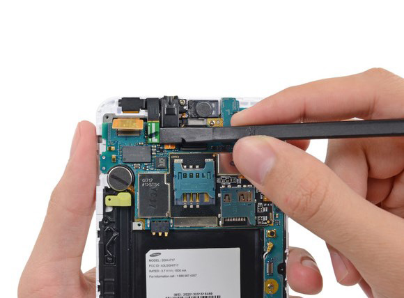 Замена USB платы в Samsung N7000 Galaxy Note - 31 | Vseplus