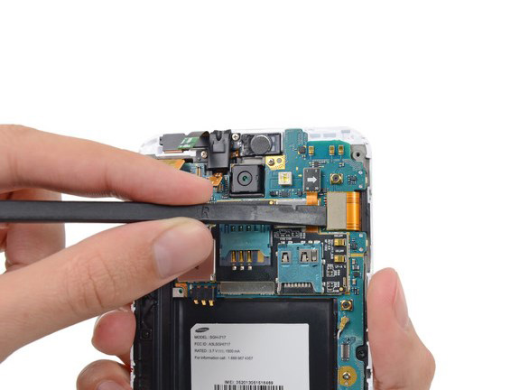 Замена USB платы в Samsung N7000 Galaxy Note - 33 | Vseplus