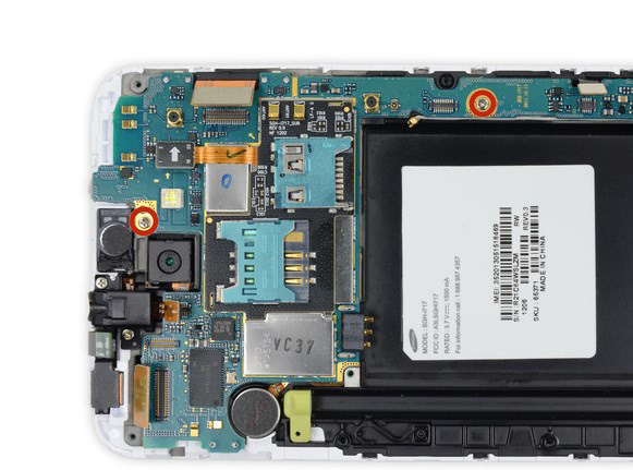 Замена USB платы в Samsung N7000 Galaxy Note - 37 | Vseplus