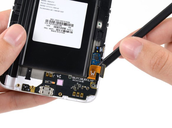 Замена USB платы в Samsung N7000 Galaxy Note - 43 | Vseplus