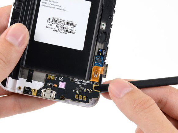 Замена USB платы в Samsung N7000 Galaxy Note - 45 | Vseplus