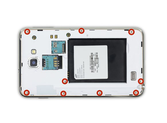 Замена USB платы в Samsung N7000 Galaxy Note - 18 | Vseplus