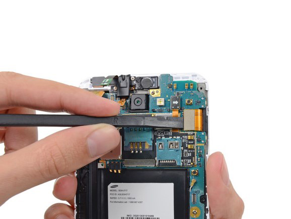 Замена вибрационного мотора в Samsung N7000 Galaxy Note - 35 | Vseplus