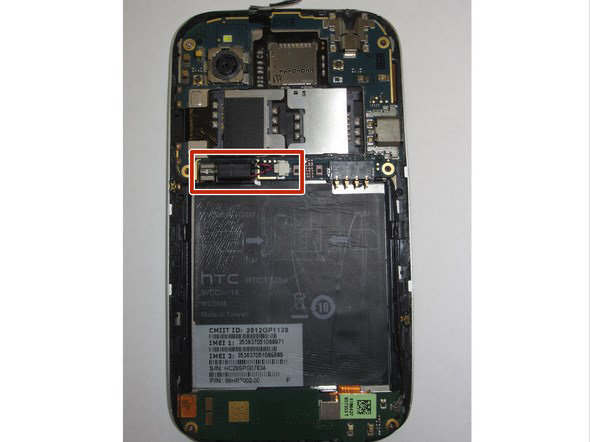 Замена вибрационного мотора в HTC Desire V - 14 | Vseplus
