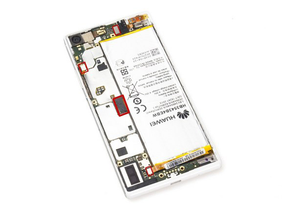 Замена внутреннего наушника в Huawei Ascend P7 - 10 | Vseplus