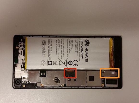 Заміна екрану в Huawei Ascend P7 - 6 | Vseplus