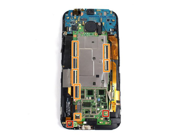 Замена батареи в HTC One M8 - 28 | Vseplus