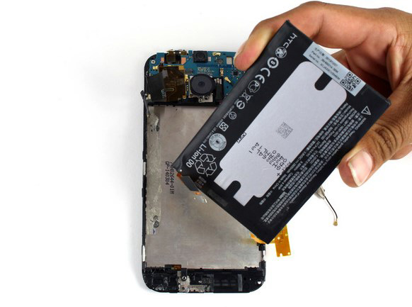 Замена батареи в HTC One M8 - 38 | Vseplus