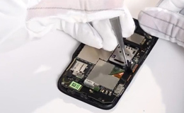 Замена сенсорного стекла и дисплея HTC A510e Wildfire S - 7 | Vseplus