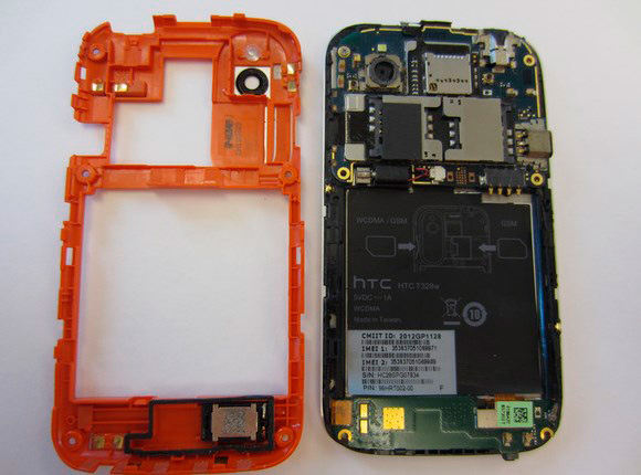 Замена ЖК-дисплея и сенсорной панели в HTC T328e Desire X - 12 | Vseplus