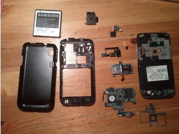 Розбирання телефону Samsung i9000 Galaxy S - 51 | Vseplus