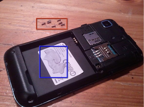 Розбирання телефону Samsung i9000 Galaxy S - 9 | Vseplus