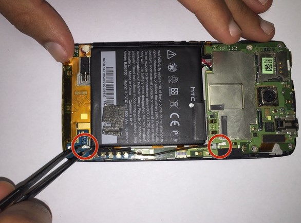 Заміна антени у HTC One X - 9 | Vseplus