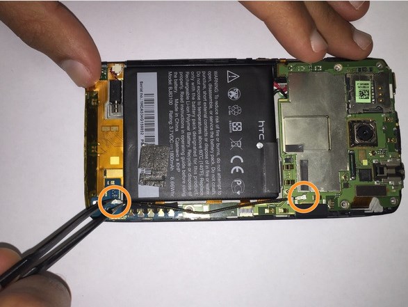 Замена экрана в HTC One X - 12 | Vseplus