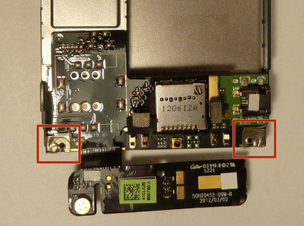 Замена внутренного наушника в HTC T320e One V - 31 | Vseplus