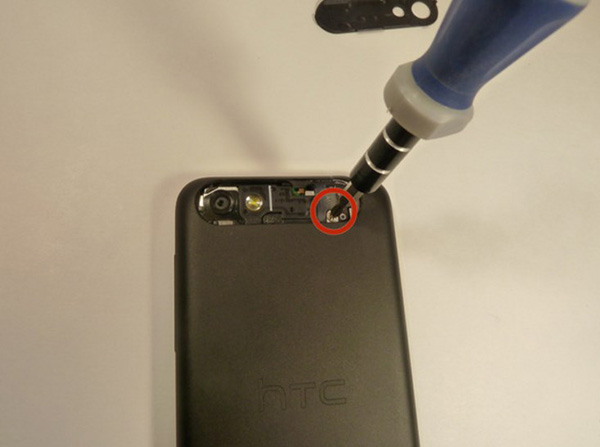 Замена батареи в HTC T320e One V - 10 | Vseplus