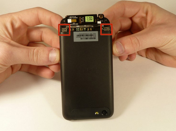 Замена внутренного наушника в HTC T320e One V - 15 | Vseplus