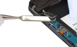 Розбирання Samsung N7100 Galaxy Note 2 та заміна шлейфу з роз'ємом на sim та карту пам'яті - 3 | Vseplus