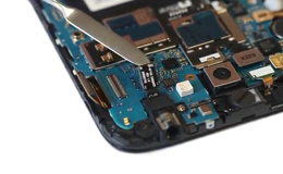 Розбирання Samsung N7100 Galaxy Note 2 та заміна шлейфу з роз'ємом на sim та карту пам'яті - 8 | Vseplus