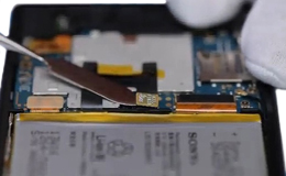 Розбирання Sony C6603 Xperia Z та заміна динаміка - 5 | Vseplus